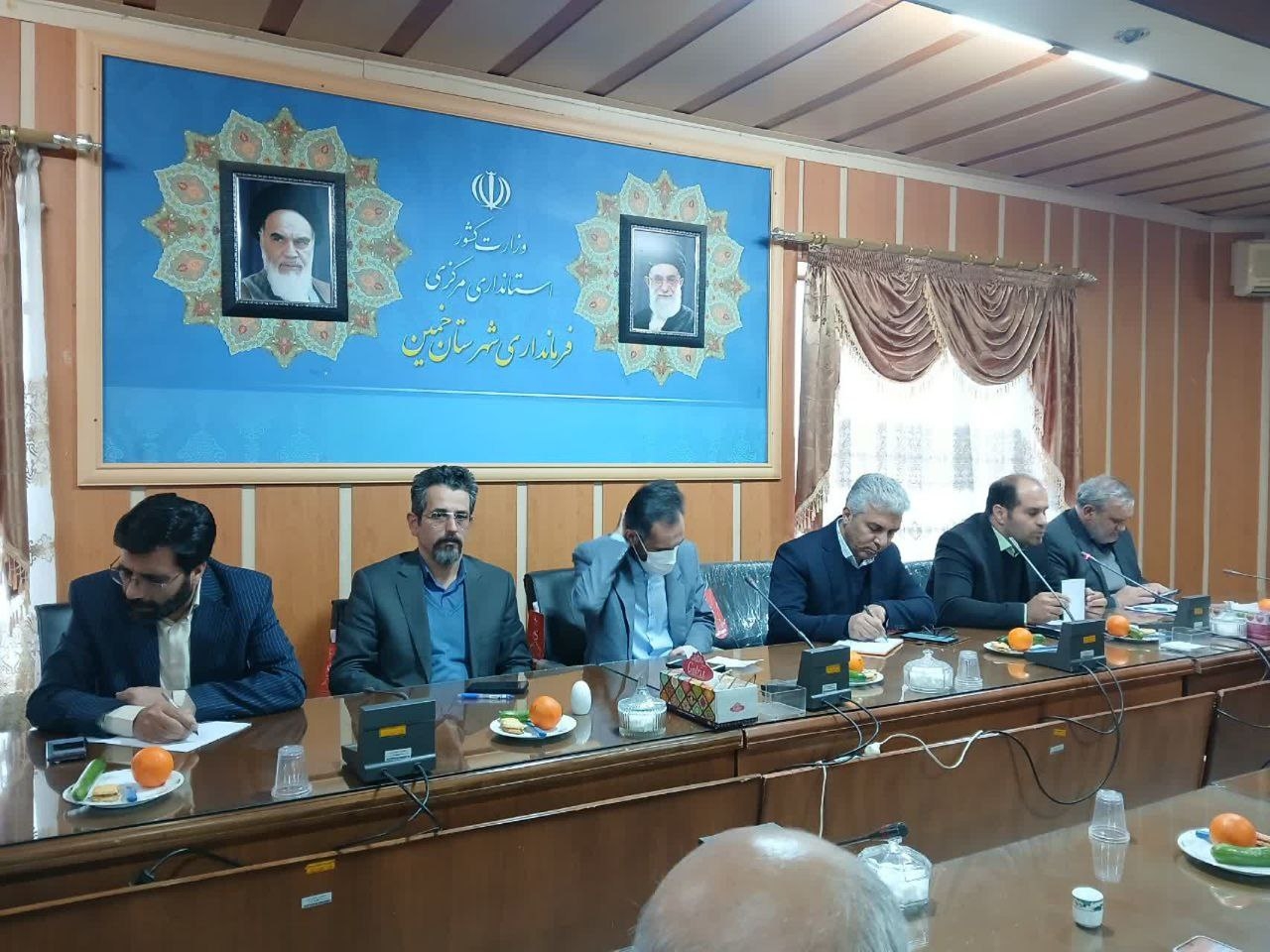 جلسه شورای مسکن شهرستان خمین برگزار شد.