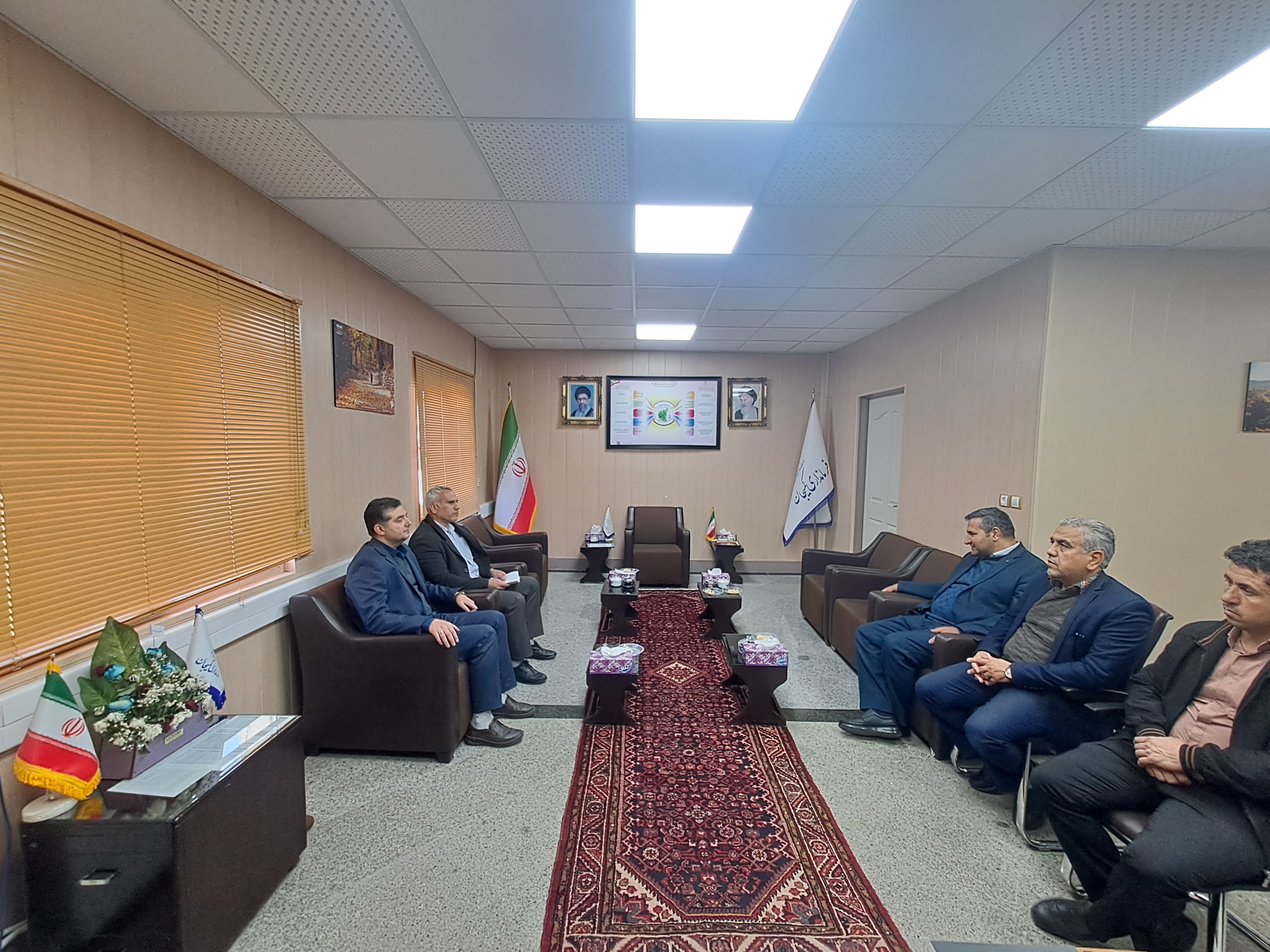 دیدار سعیدی رئیس حوزه قضایی شهرستان