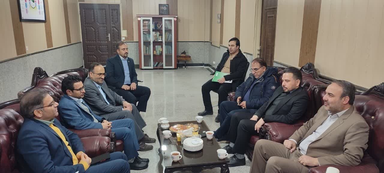 دیدار مدیر کل پست با فرماندار   در خصوص عملیاتی کردن "پروژه پلاک هوشمند GNAF"