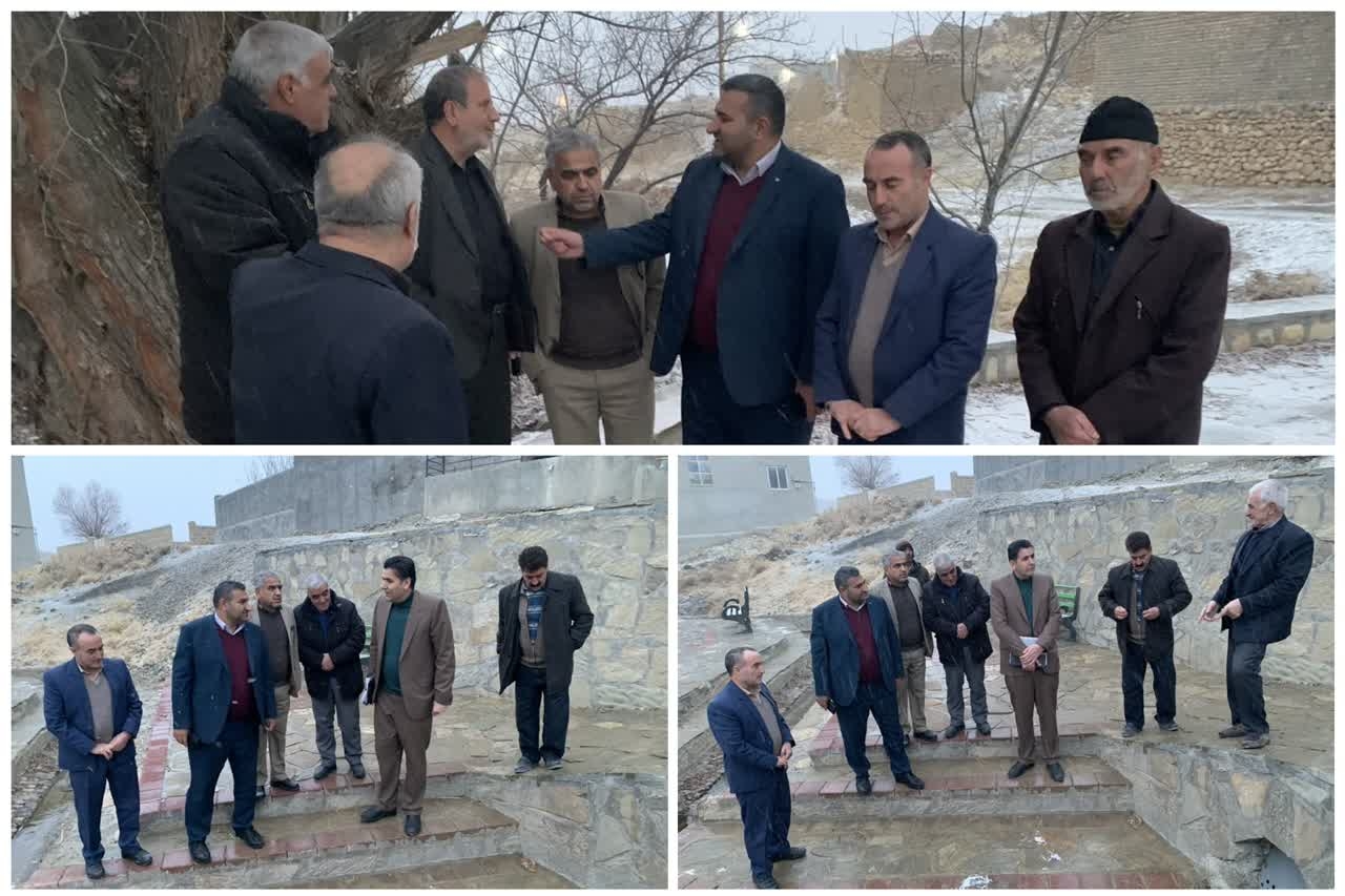 دهگردشی روستای ولازجرد  بازدید  از وضعیت معابر و پروژه های عمرانی