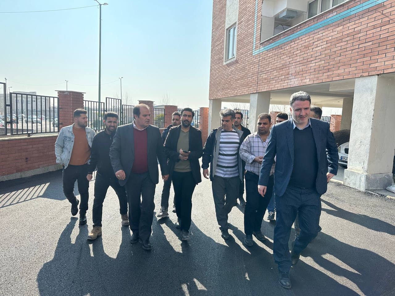 بازید از کوی مهر برنامه امروز فرماندار