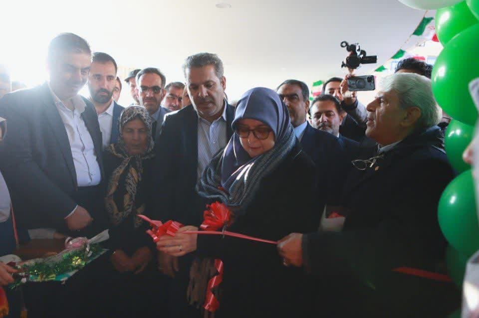 افتتاح یک مدرسه خیّرساز ۱۲ کلاسه با حضور سخنگوی دولت در خمین