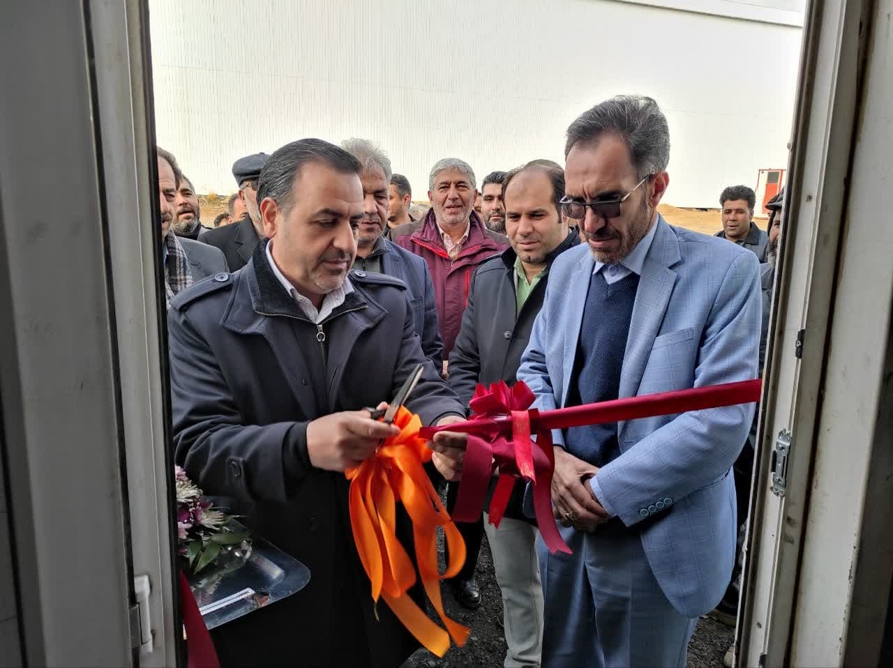 فاز اول یک مرغداری صنعتی تخم گذار در شهرستان خمین به بهره برداری رسید