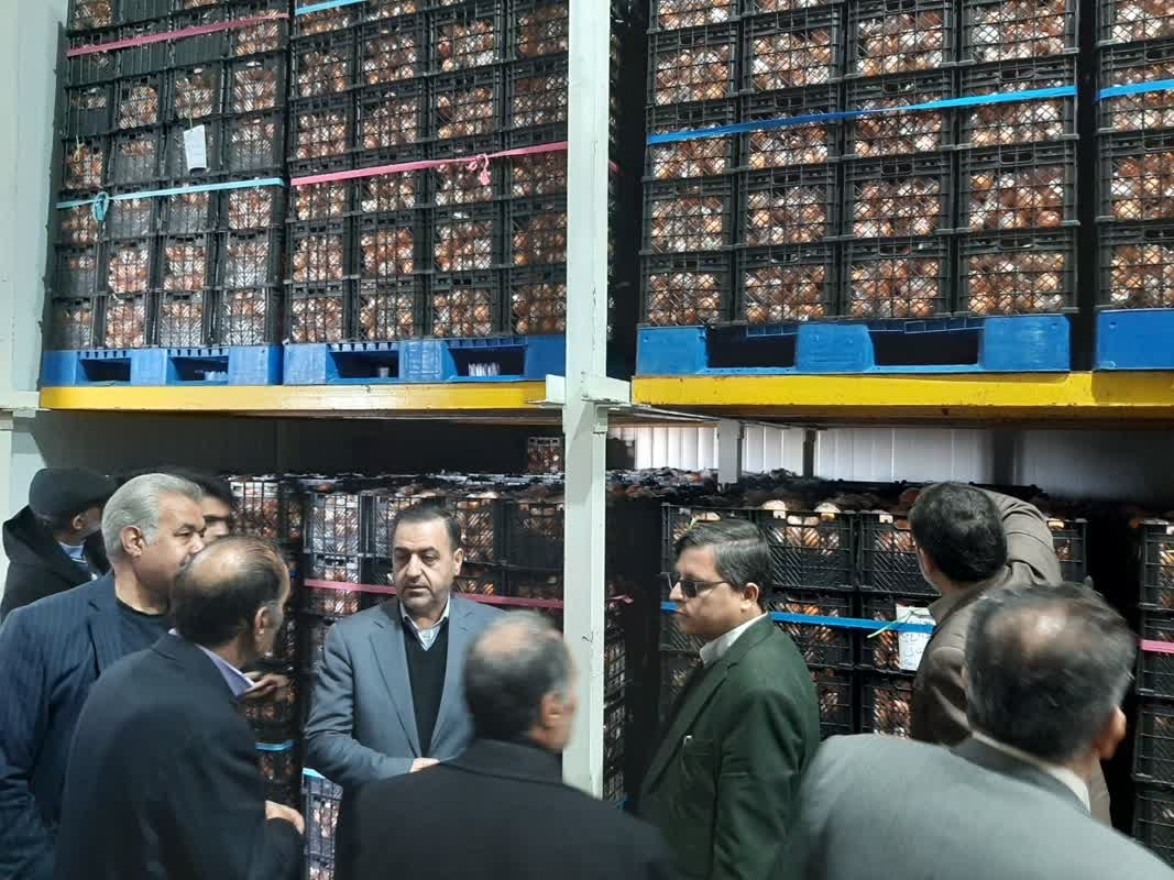 .بازدید معاون هماهنگی امور اقتصادی استاندار از سردخانه هیمالیا محل ذخیره میوه
دوشنبه ۱۳ اسفند ۱۴۰۳