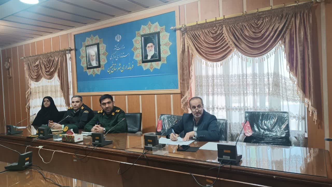 جلسه هماهنگی برگزاری راهپیمایی روز جهانی قدس 1403 در شهرستان خمین برگزار شد