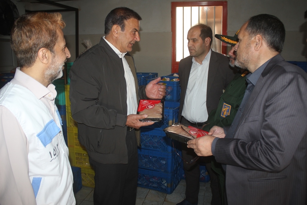 فرماندار و اعضای شورای تامین از شهرک صنعتی خمین بازدید کردند