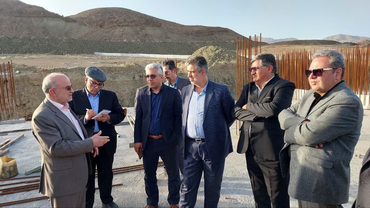 بازدید میدانی از پروژه احداث بیمارستان ۱۰۰ تختخوابی محلات