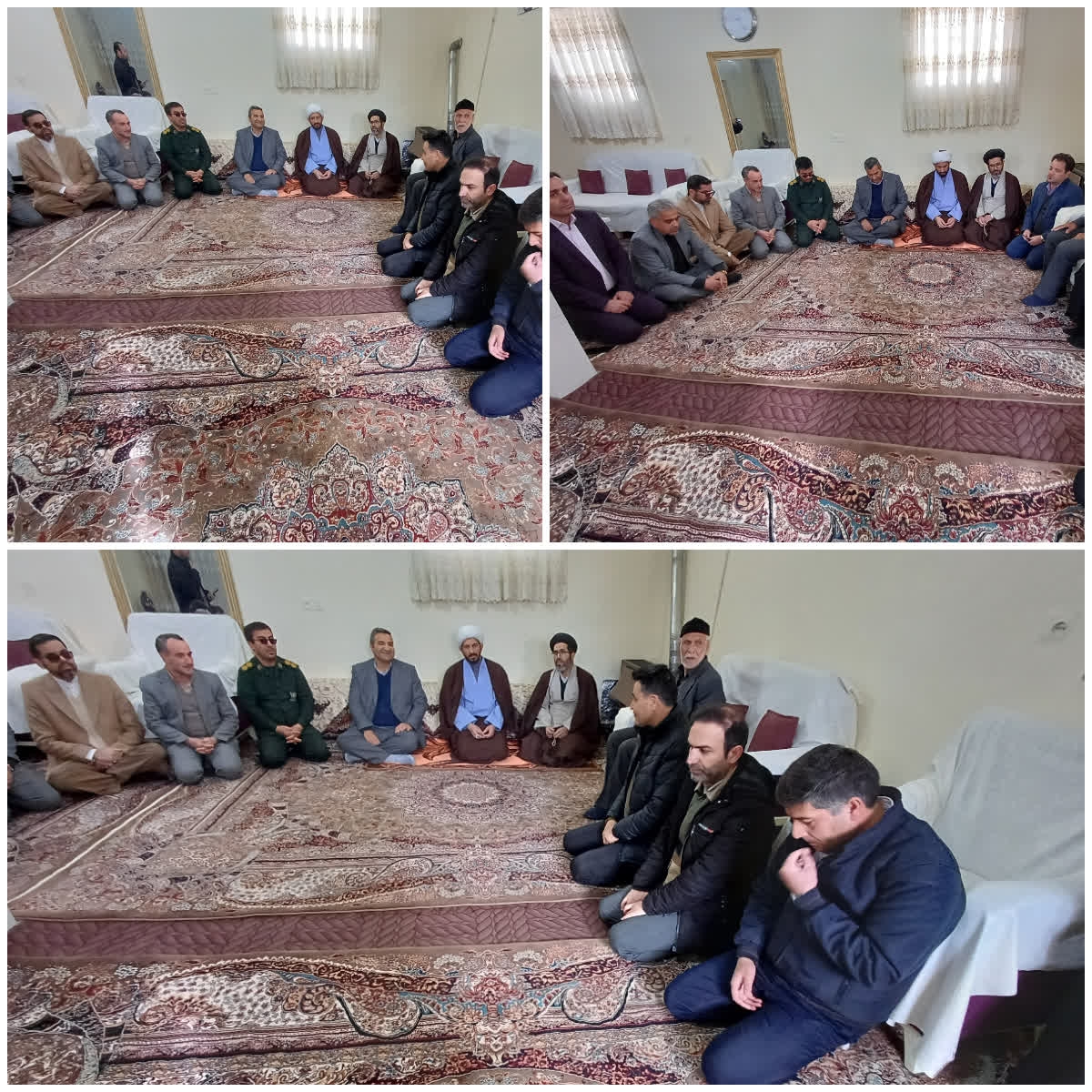 دیدار با خانواده شهید  محمد خسروبیگی