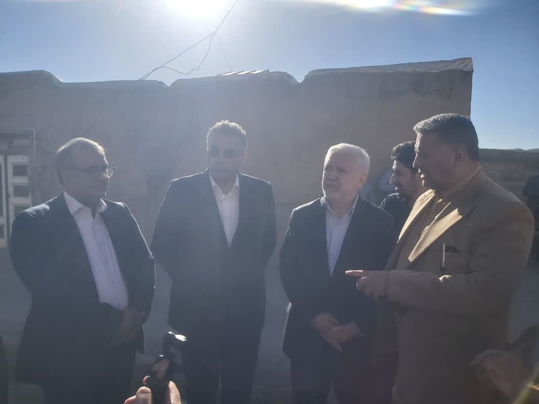 بازدید معاون میراث فرهنگی کشور از قلعه مستوفی‌الممالک (قلعه آقا) در شهرستان آشتیان