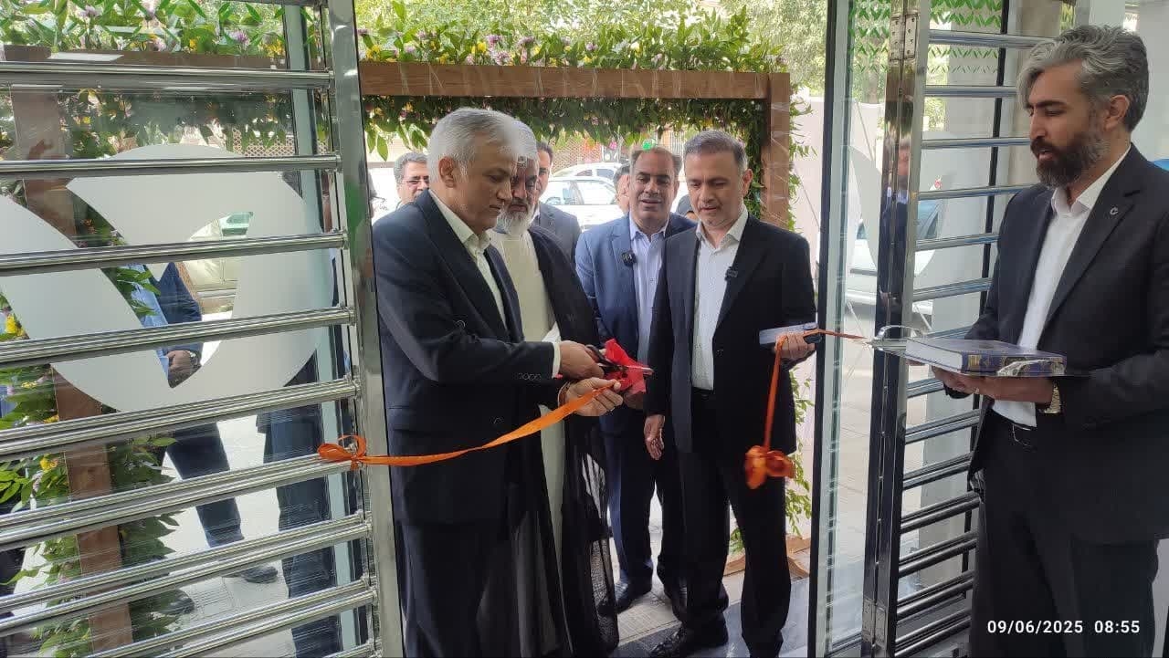 افتتاح ساختمان بانک مهر ایران شعبه زرندیه در مأمونیه