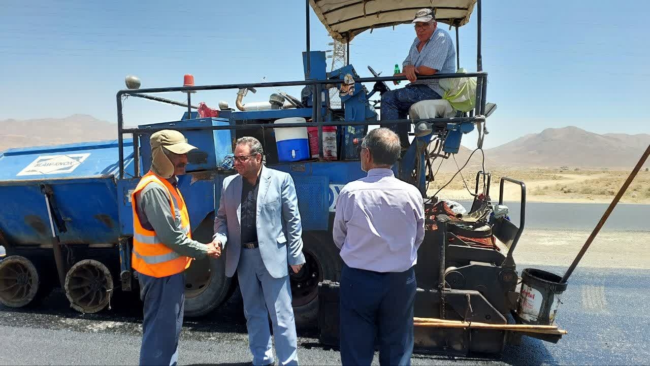 بررسی میدانی محور زیرآب محلات