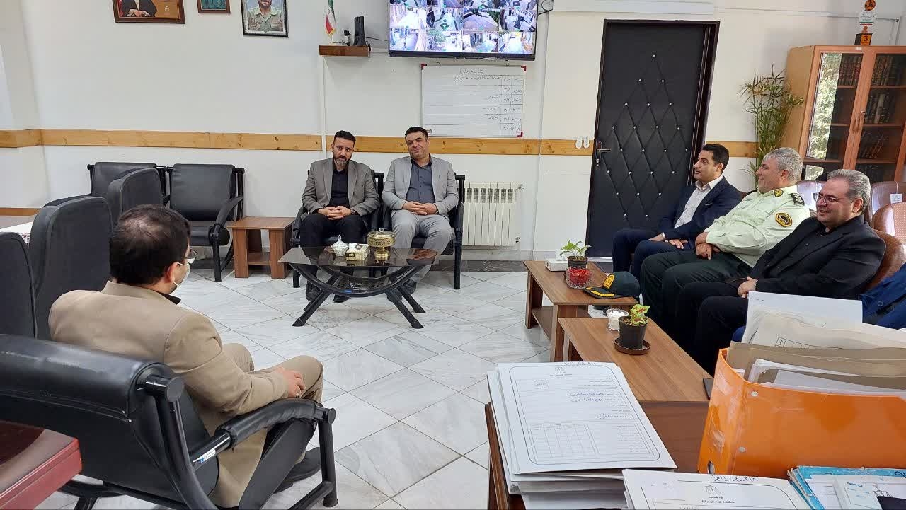 دیدار با رئیس دادگستری و دادستان شهرستان محلات به مناسبت هفته قوه قضائیه