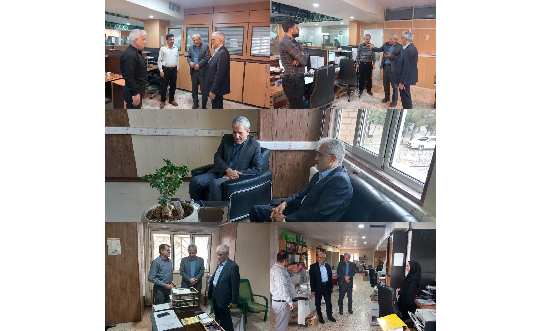 دیدار صمیمی سرپرست فرمانداری زرندیه با کارکنان اداره تأمین اجتماعی شهرستان