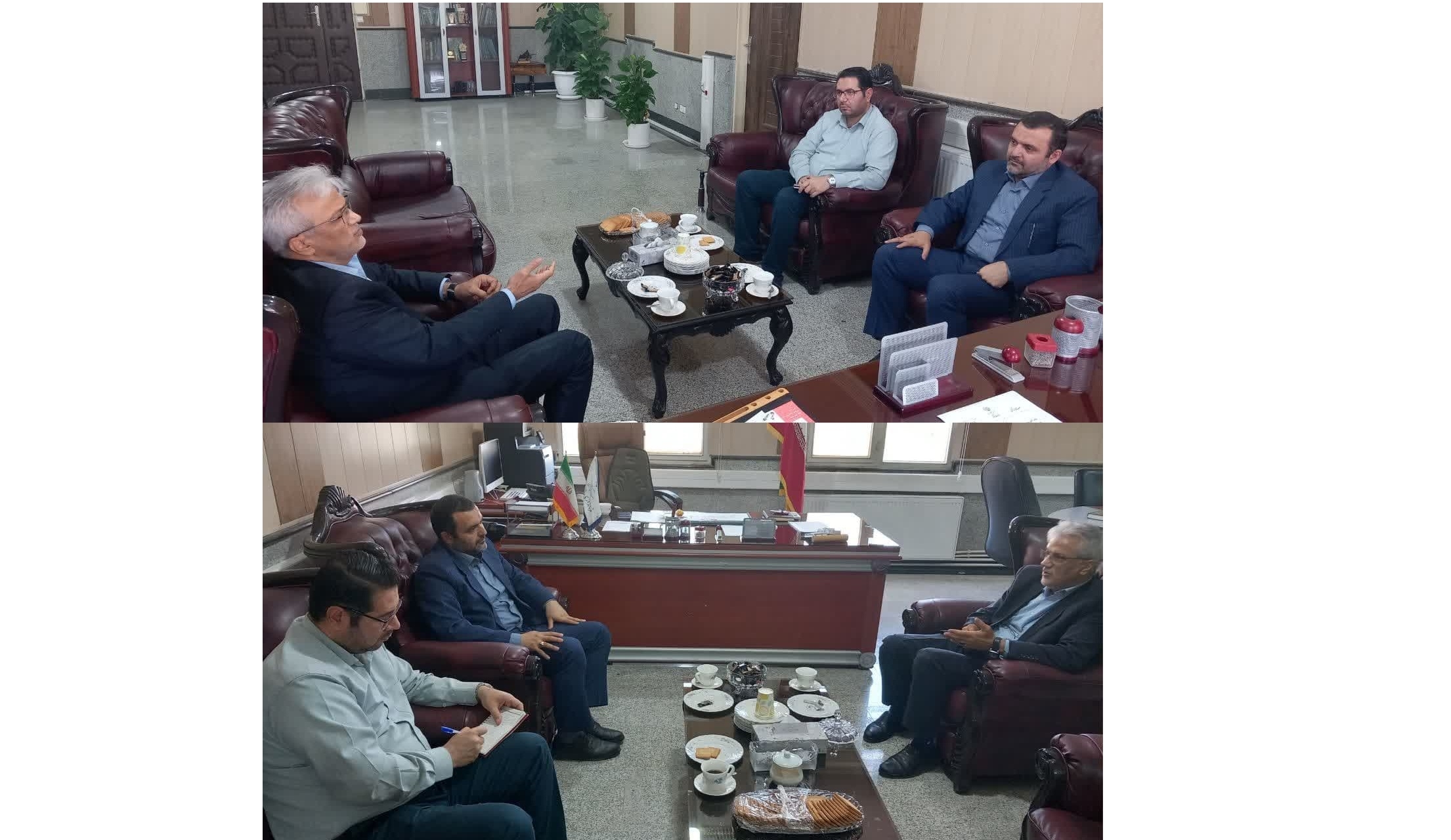 دیدار رئیس جهاد دانشگاهی استان مرکزی با سرپرست فرمانداری زرندیه